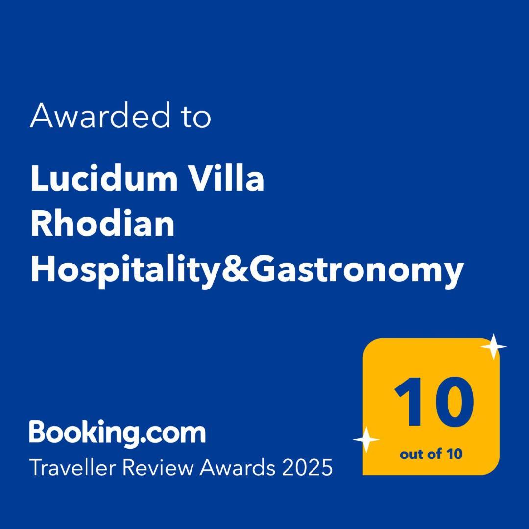 Lucidum Villa Rhodes Faliraki Exterior photo